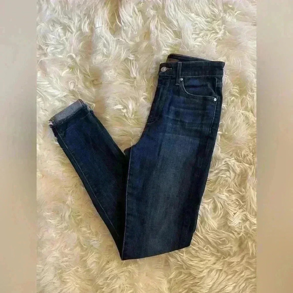 Joe’s Jeans High-Rise Skinny Jeans Dark Wash Sz 26 - Picture 1 of 5
